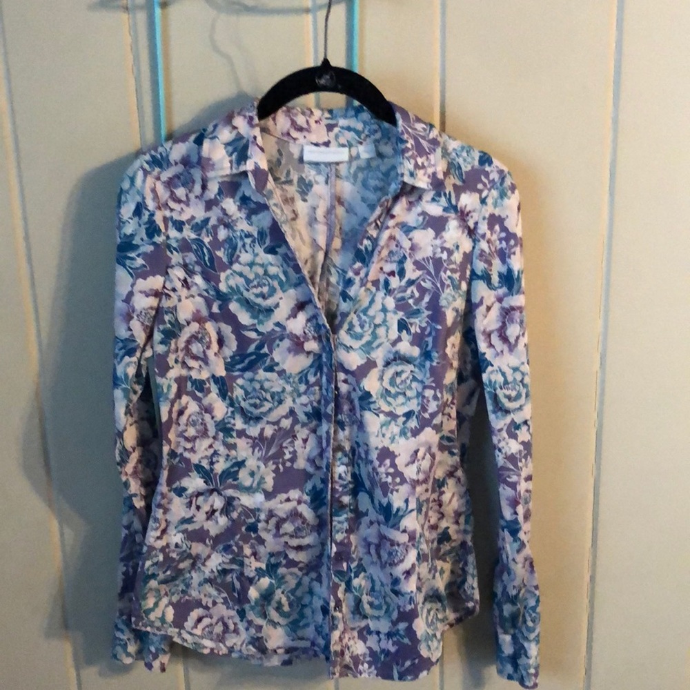 Floral Button Up